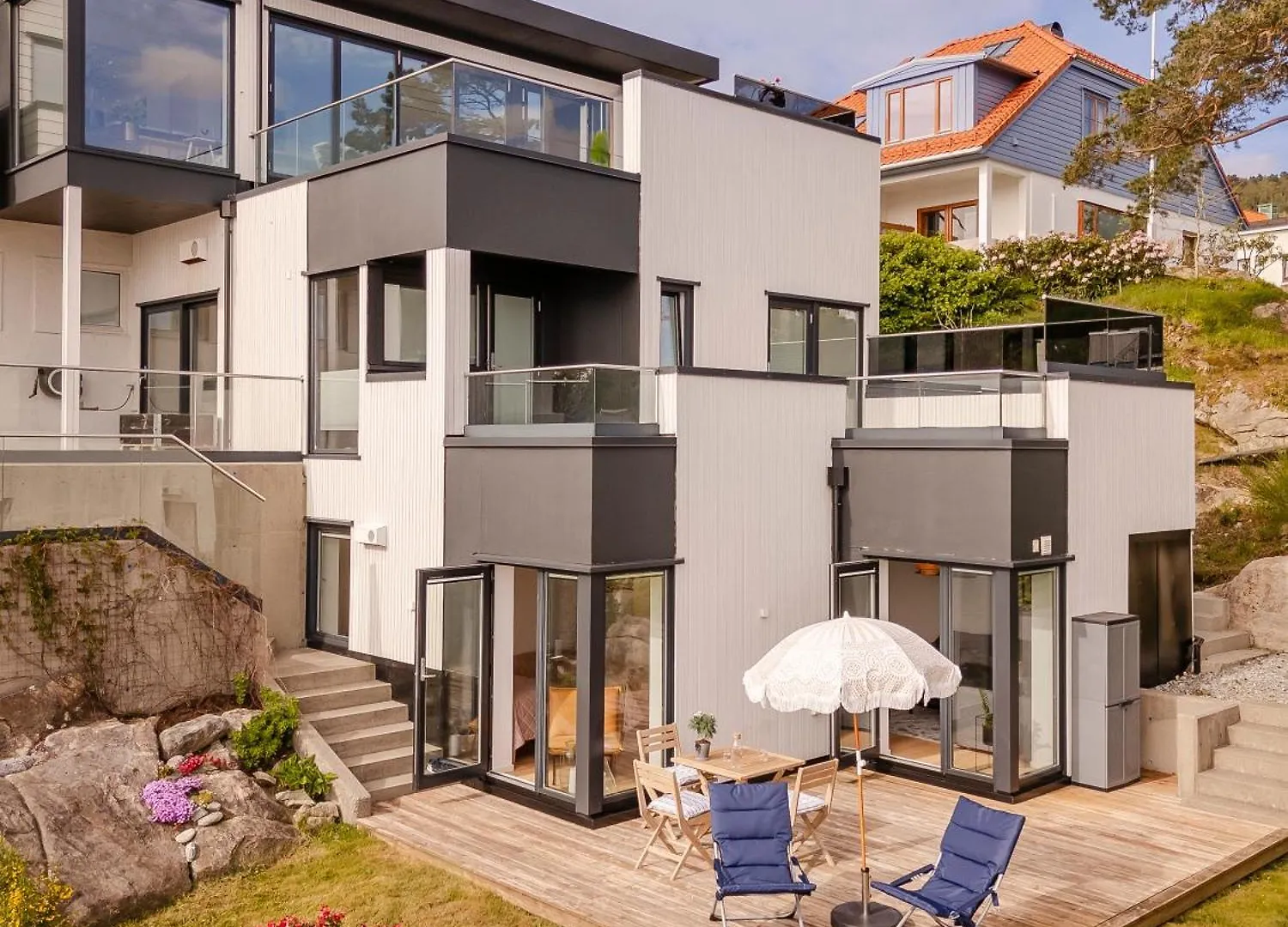 Apartmán Panoramic View With Private Terrace Bergen