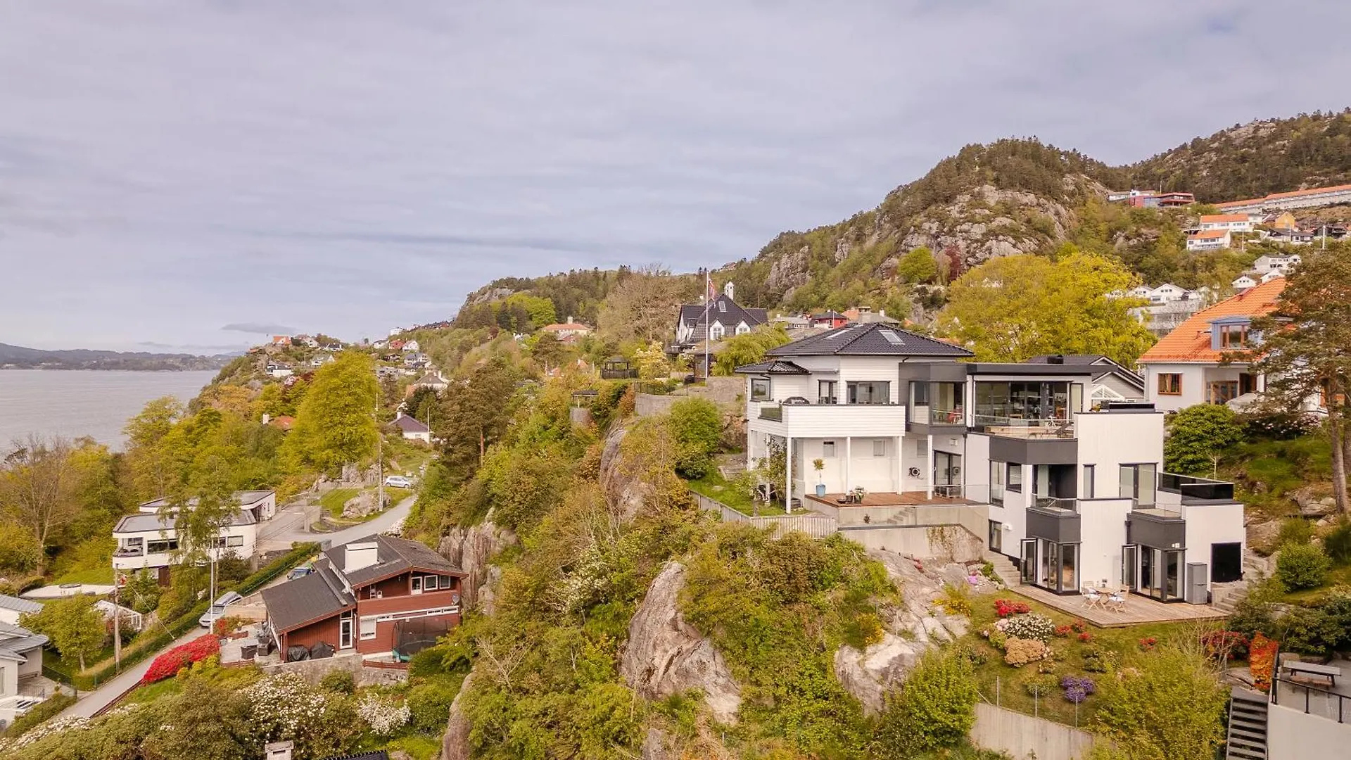 Apartmán Panoramic View With Private Terrace Bergen Norsko