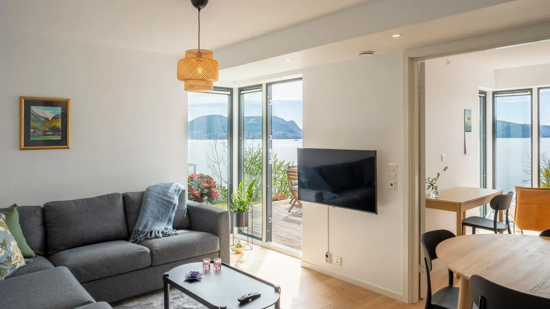 Apartmán Panoramic View With Private Terrace Bergen